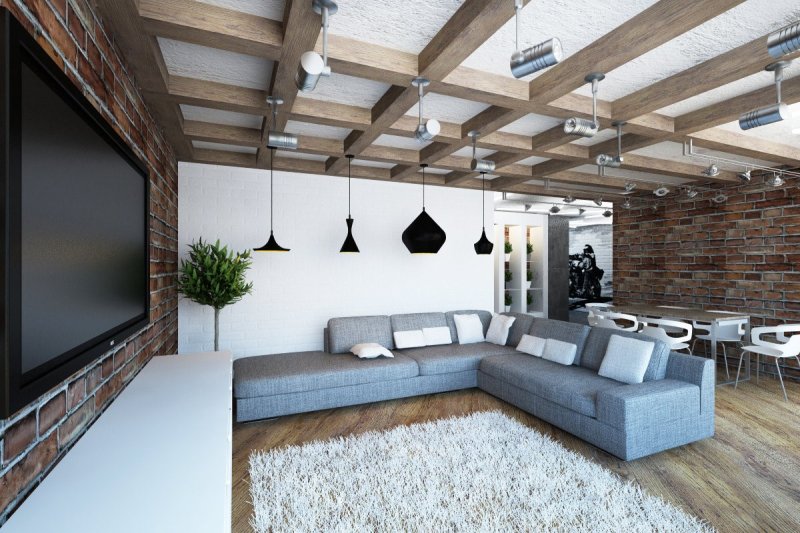 Loft style in the interior