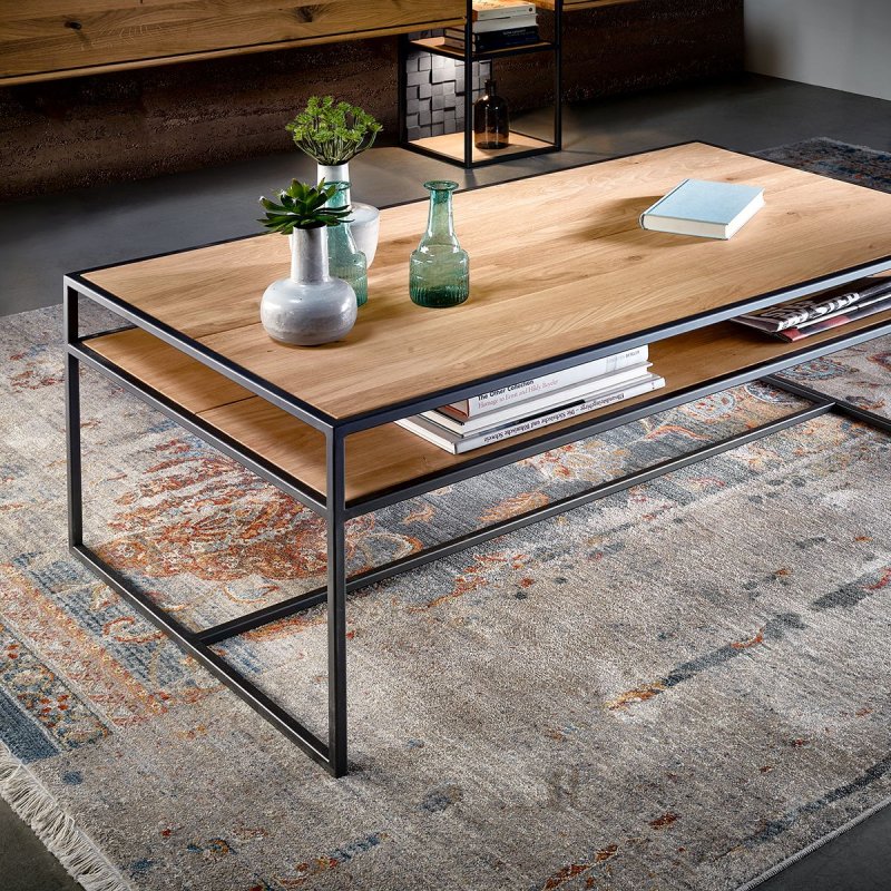 Coffee table loft metal