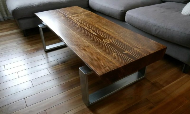 Coffee table loft from slab