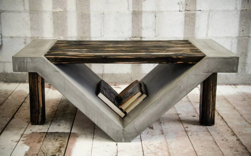 Concrete table