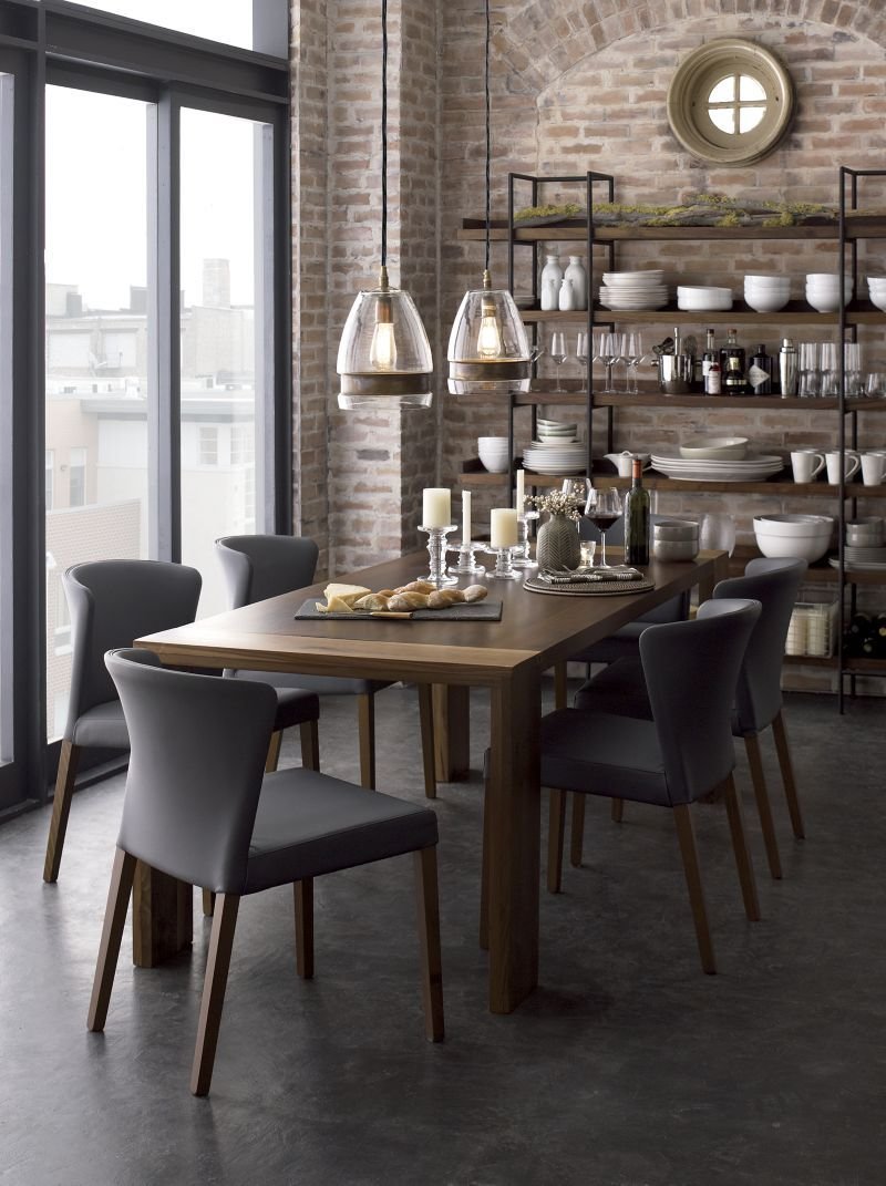 Loft and industrial style in the interior kitchen