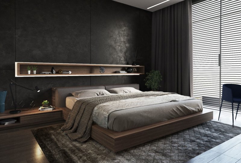 Bedrooms in modern style