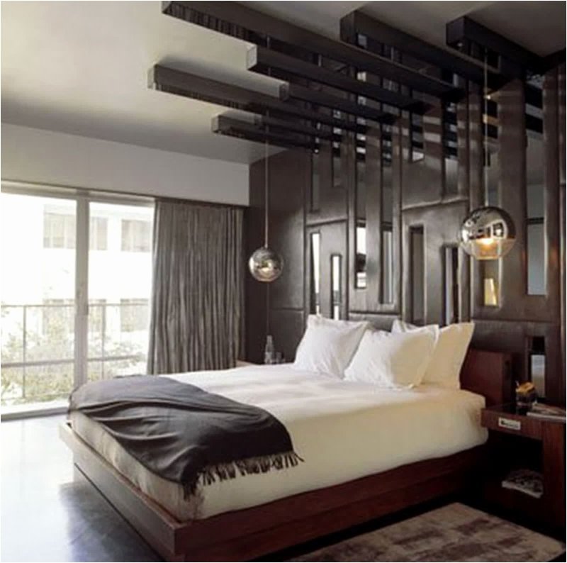 Stylish bedroom interior