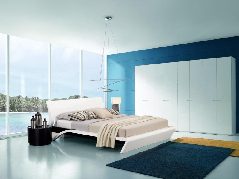 Bedrooms in modern style