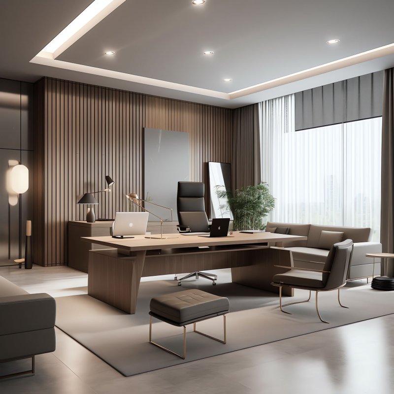 Stylish office interior