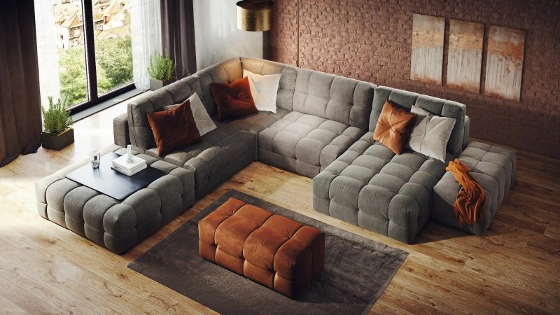 Modular sofa Moon