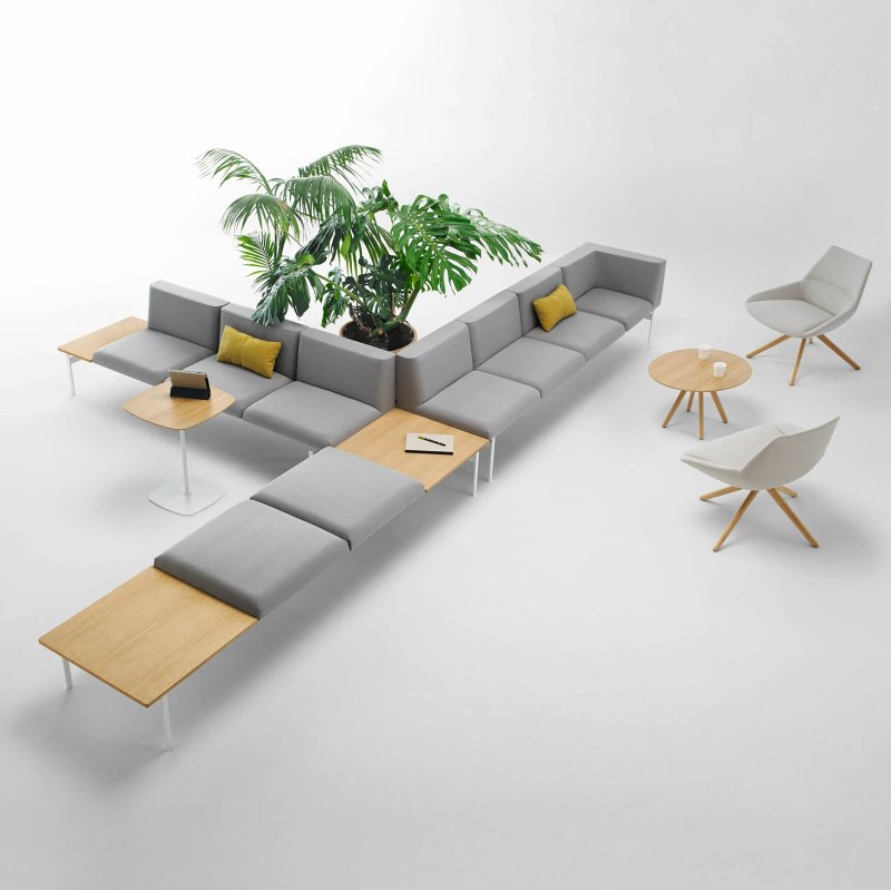 Modular sofas for the office