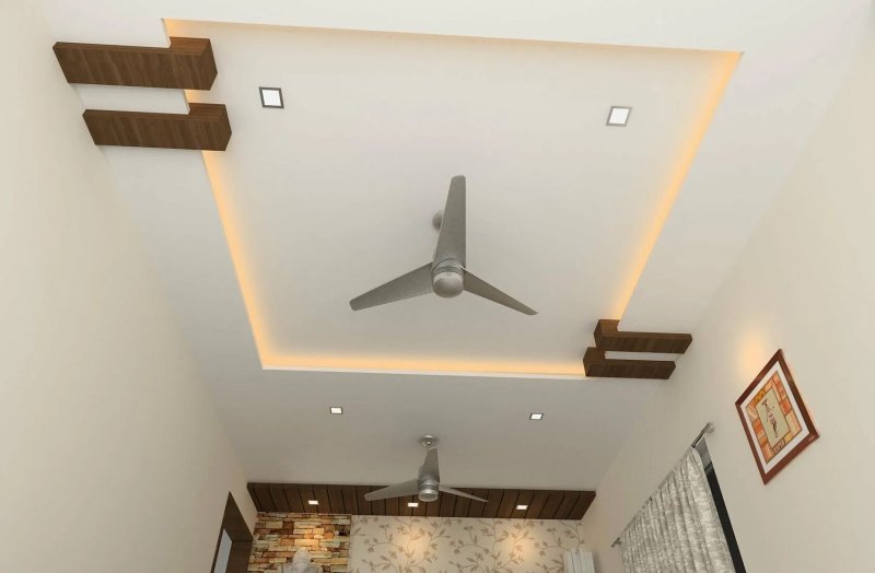 The design of the ceiling at home