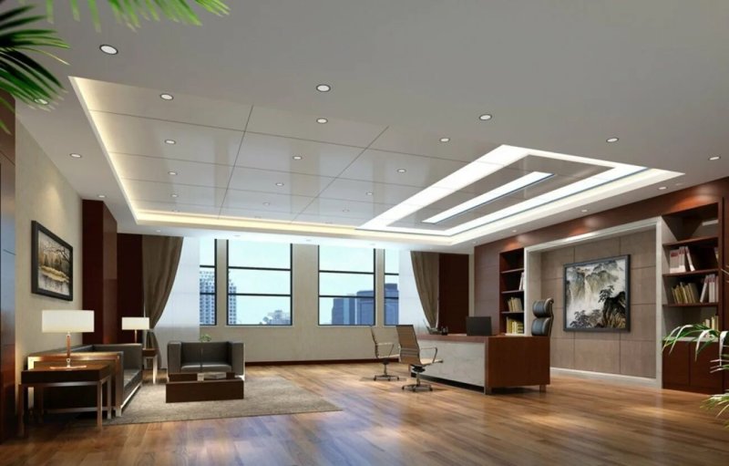 Ceilings in offices modern