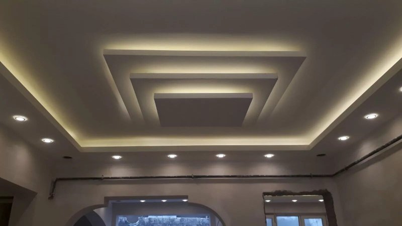 Plasterboard ceilings