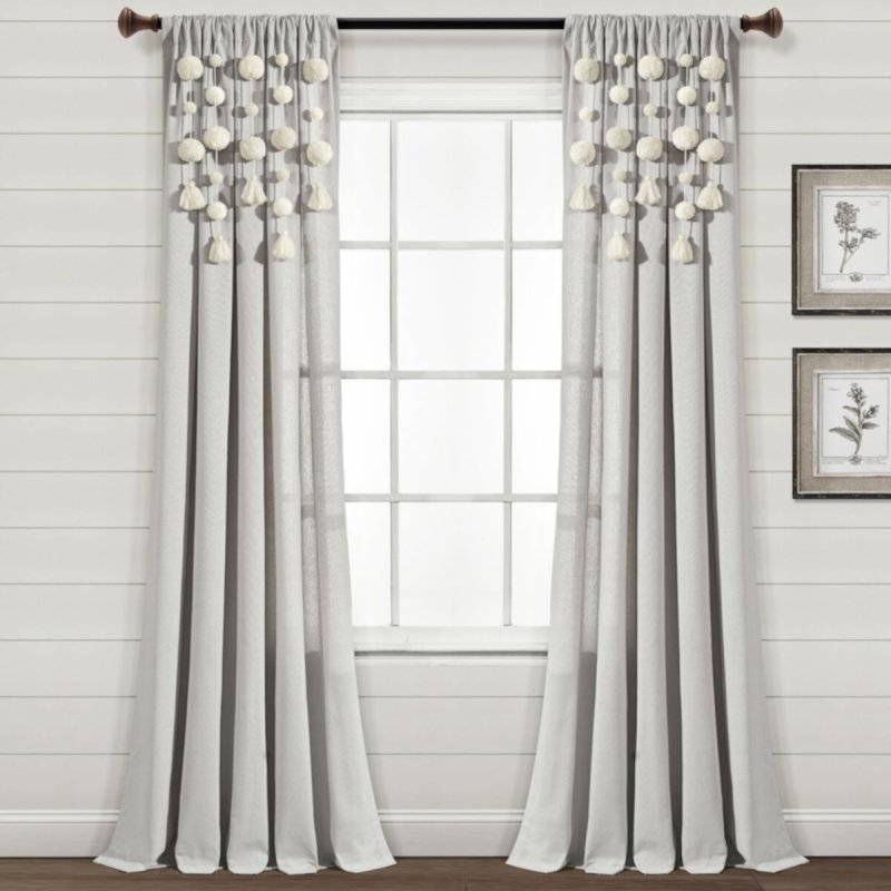 Curtains with waxes