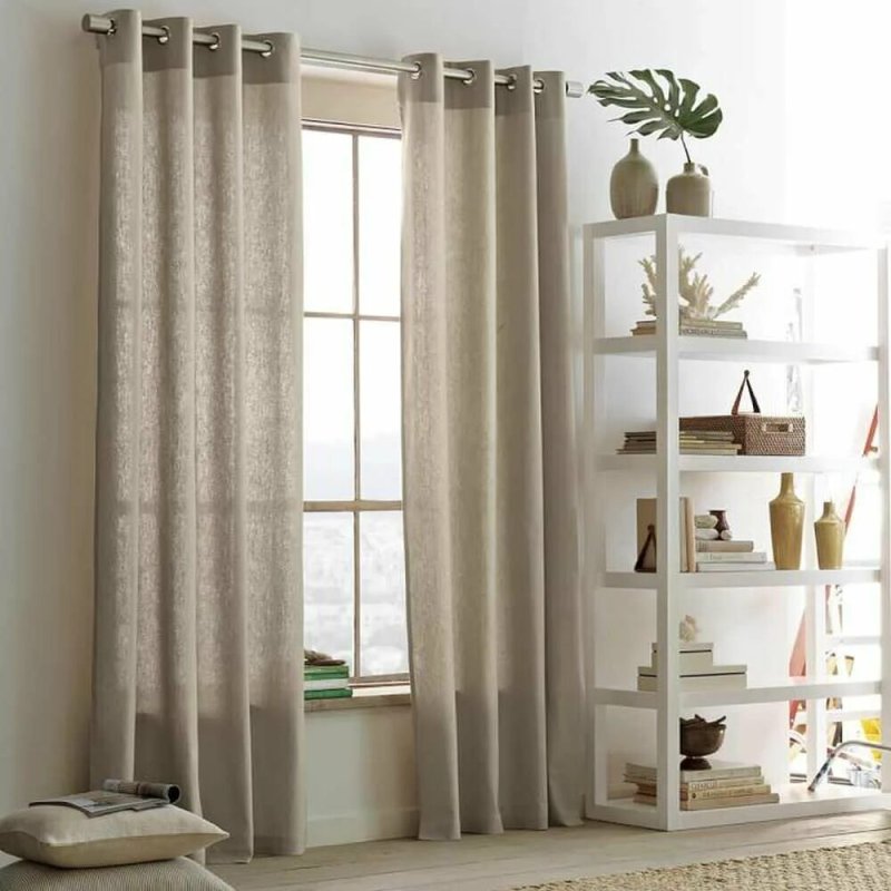 Linen curtains eco -style