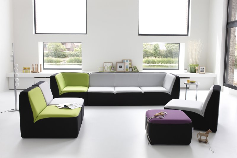 Sofa Modular Lexa Fabrikant Green