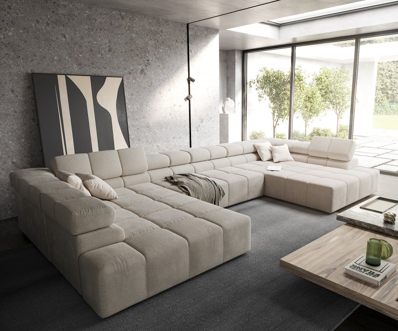 Modular sofas for the living room