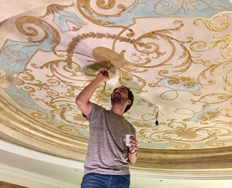 Ceiling painting