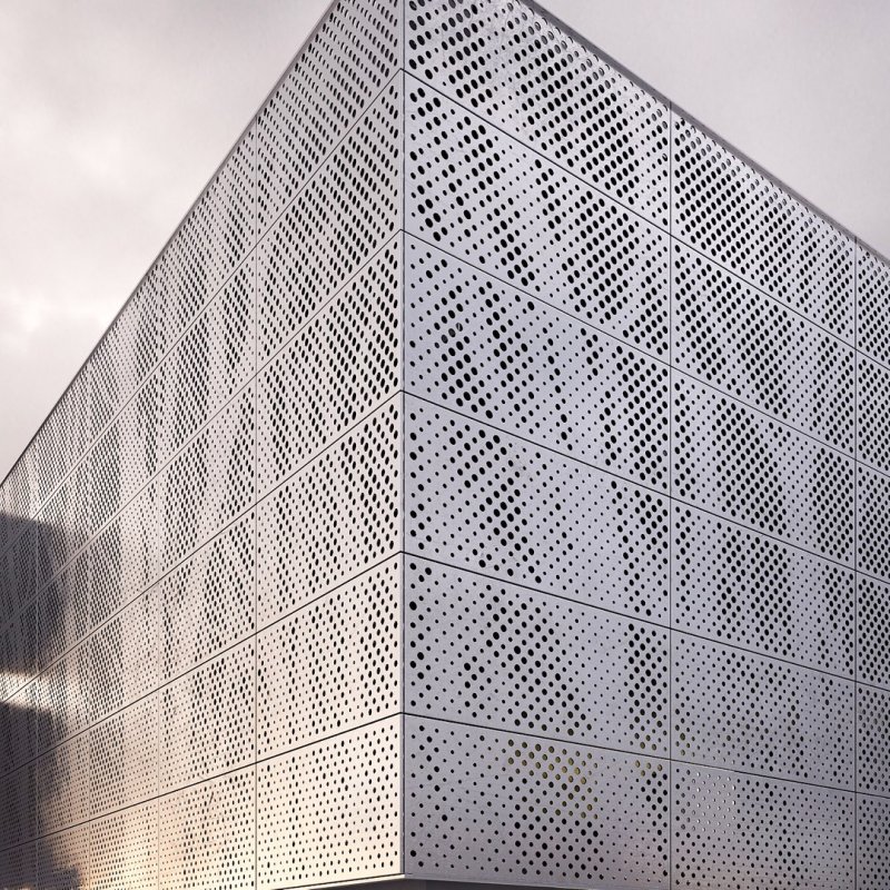 3D Panel Metall Facade