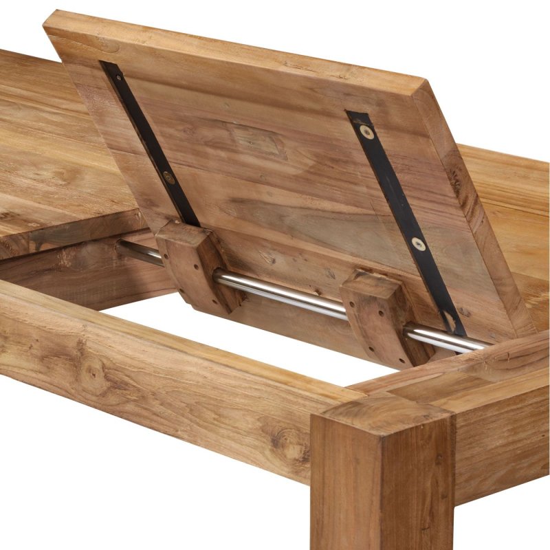 The folding table is wooden