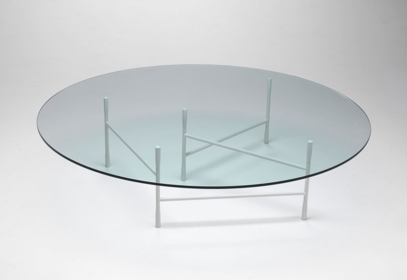 Glass coffee tables