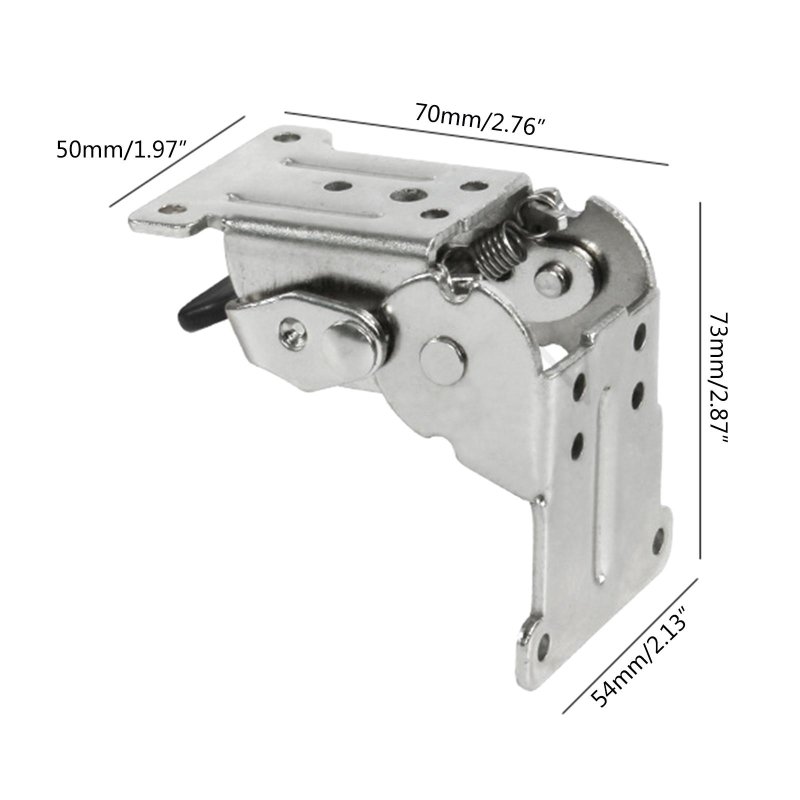 90 degrees a self -locking folding hinge