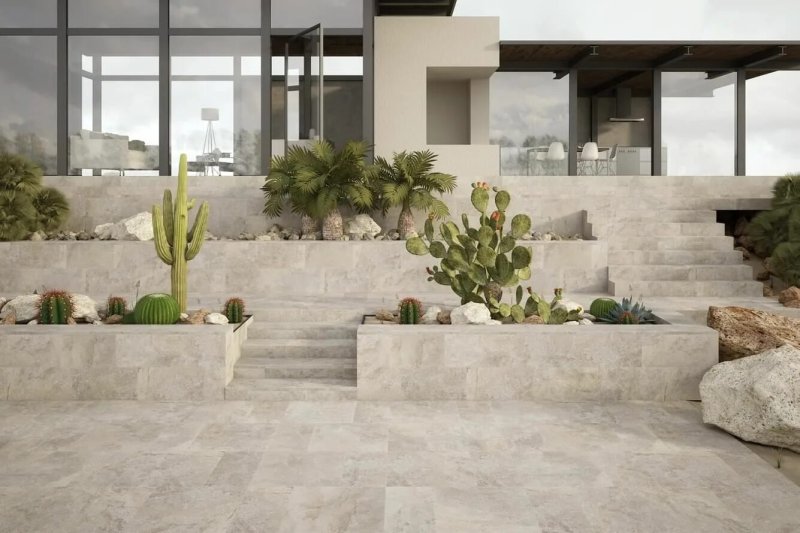 Italon steps from porcelain