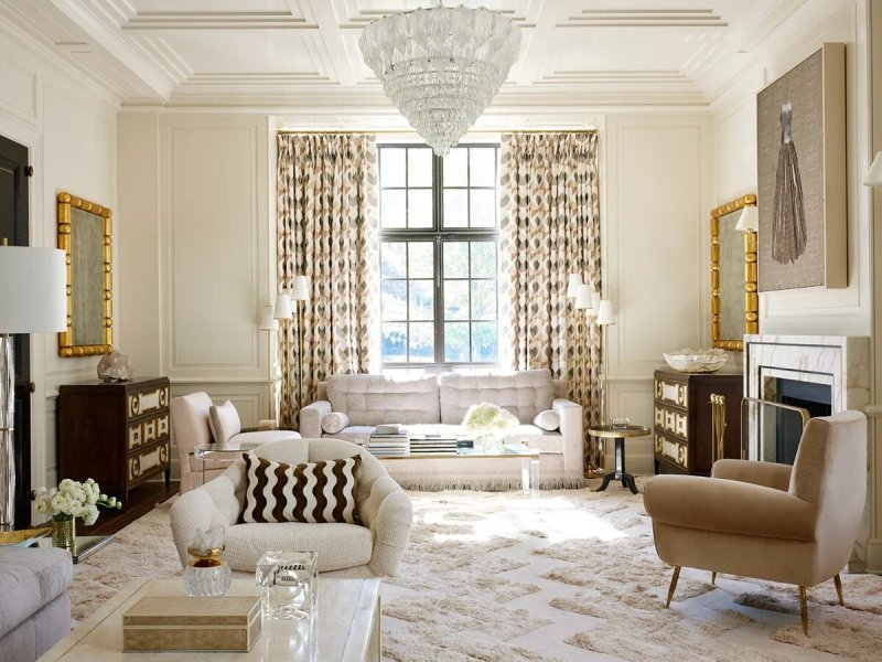 French neoclassica living room