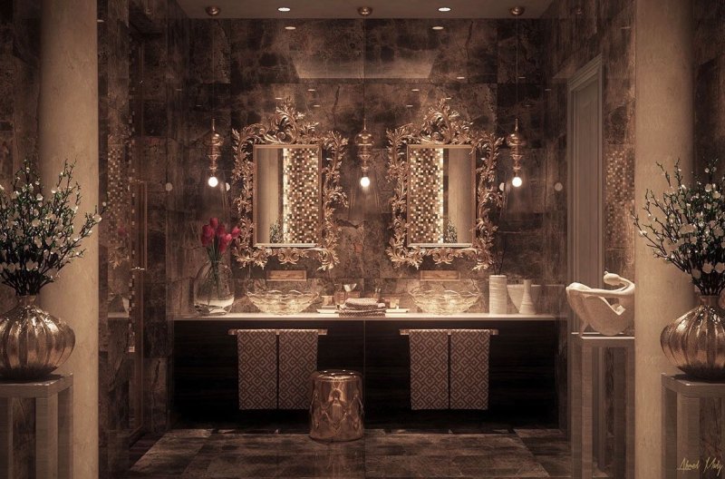 Gorgeous bathrooms