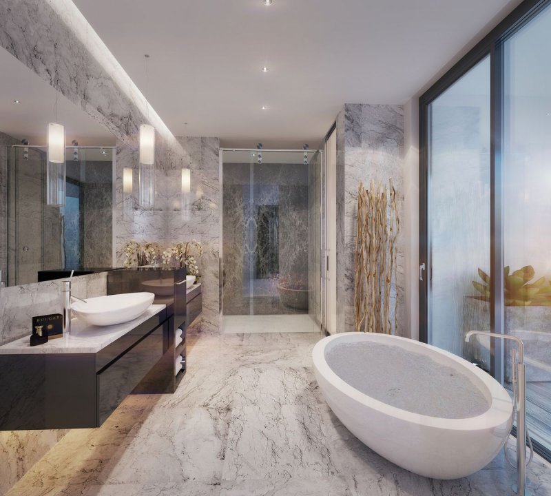 Stylish bathrooms