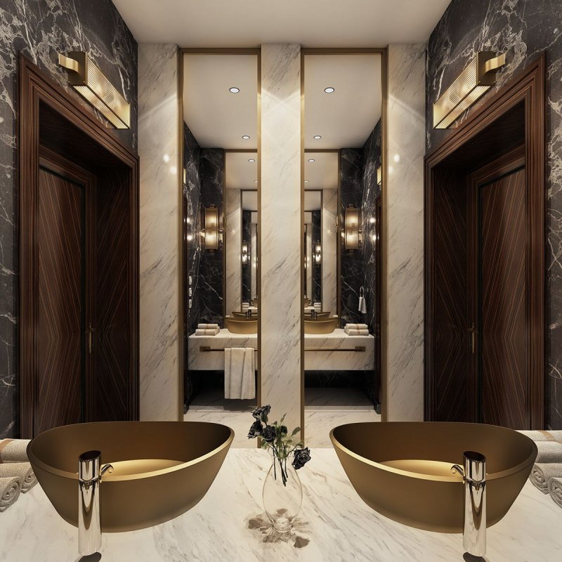 Modern bathroom design