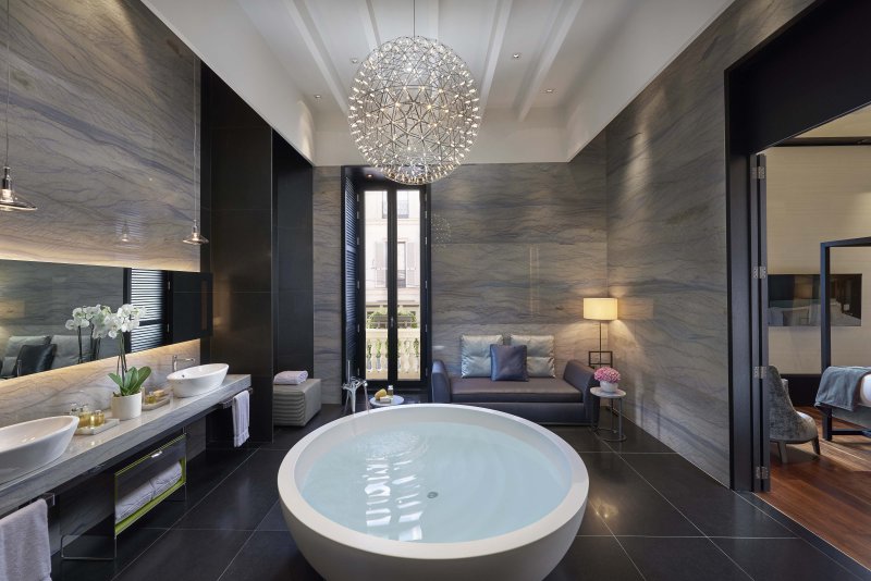 Luxurious bathrooms