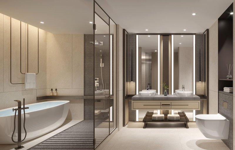 Bathroom design modern