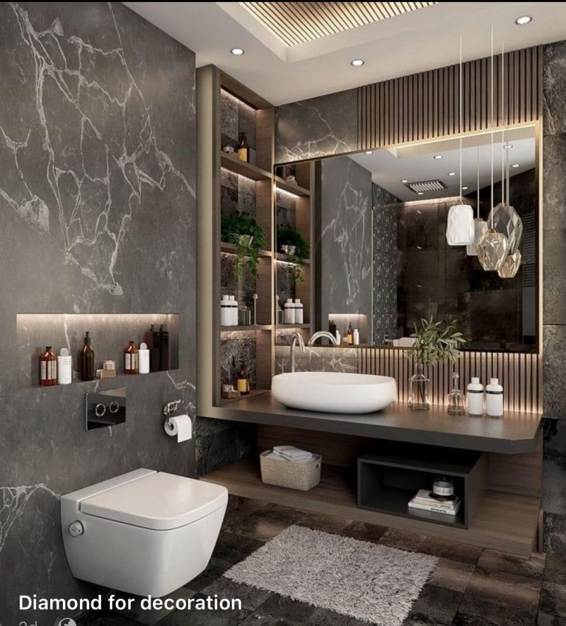 Modern bathroom