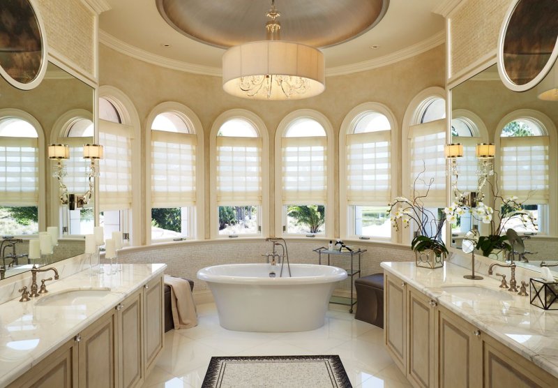 Gorgeous bathrooms