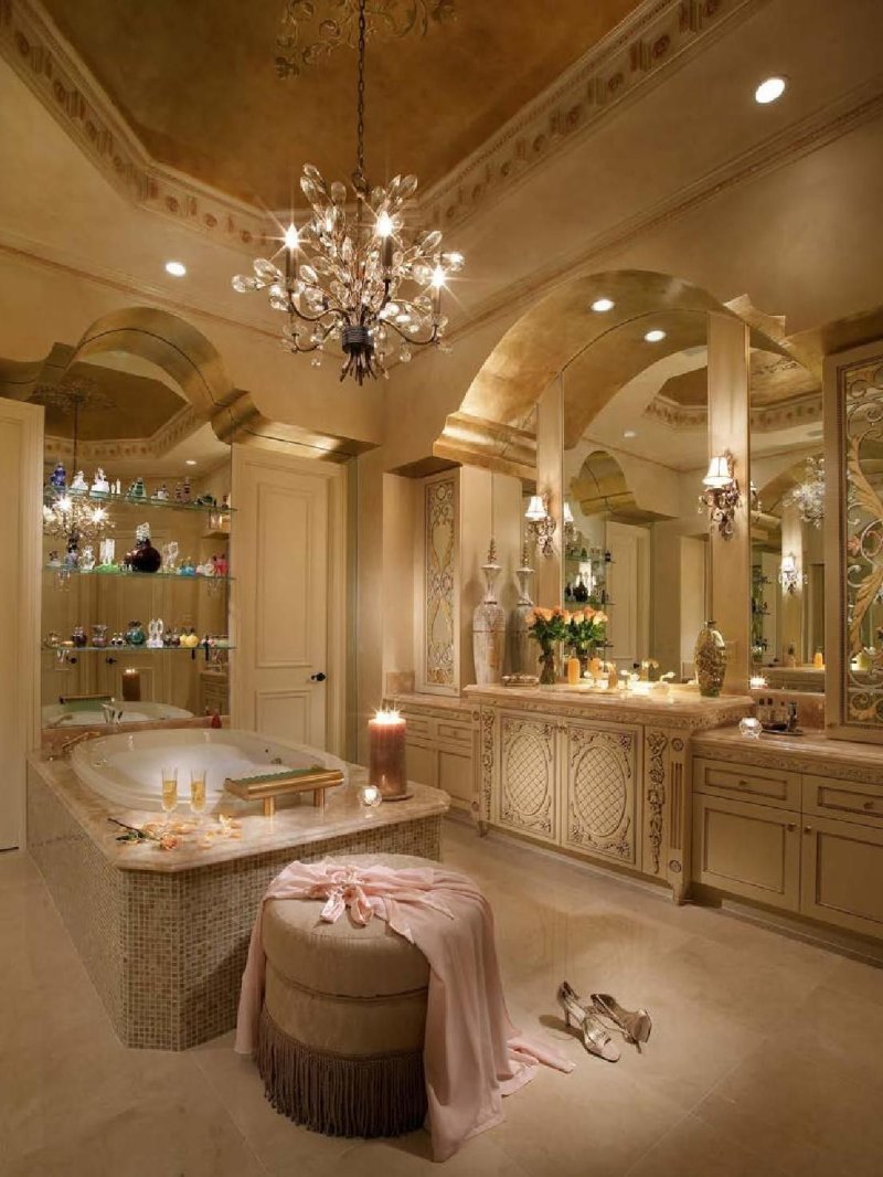 Luxurious bathrooms