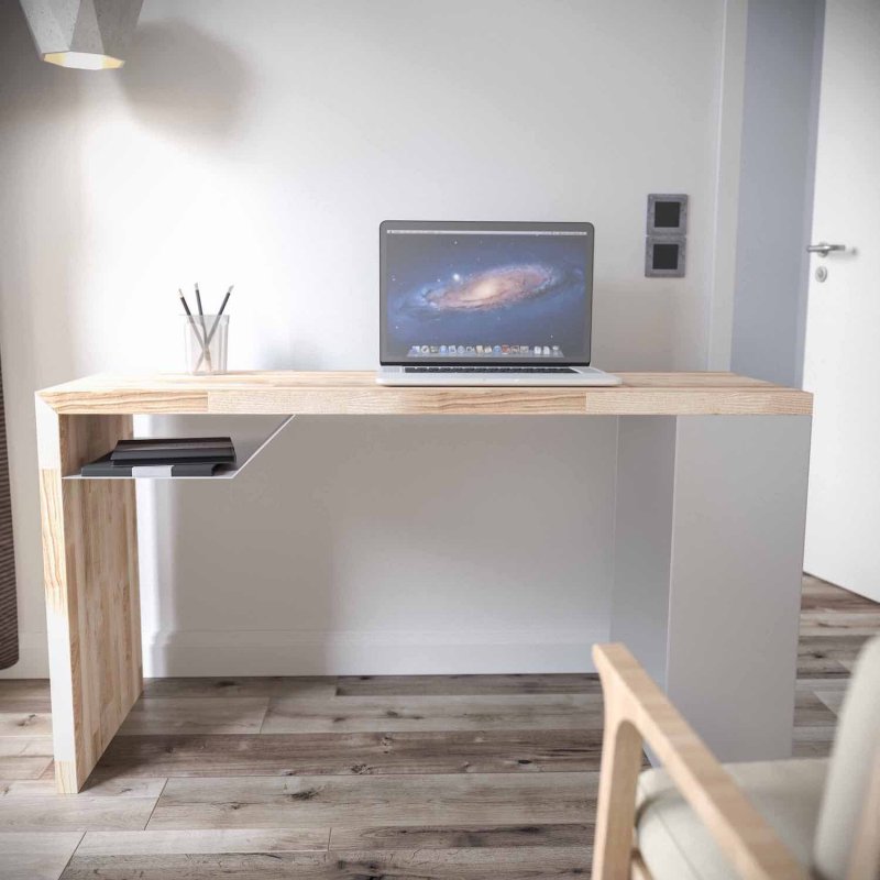 Minimalism style computer table