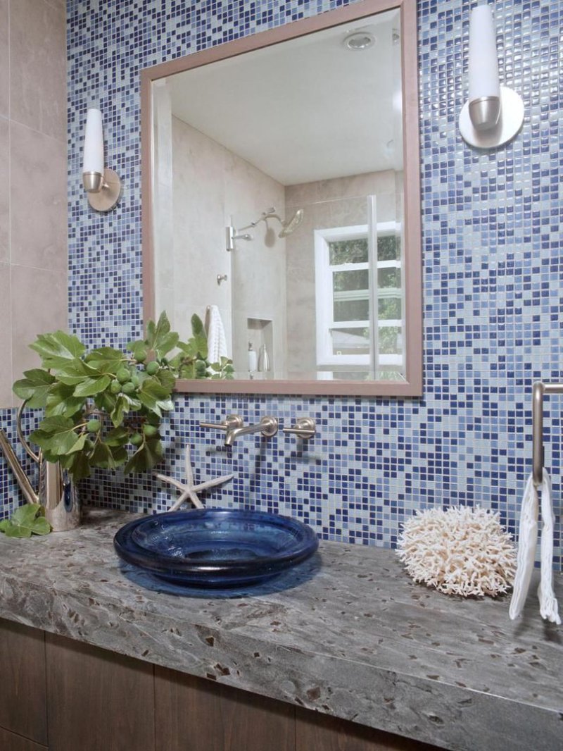 Bathroom mosaic