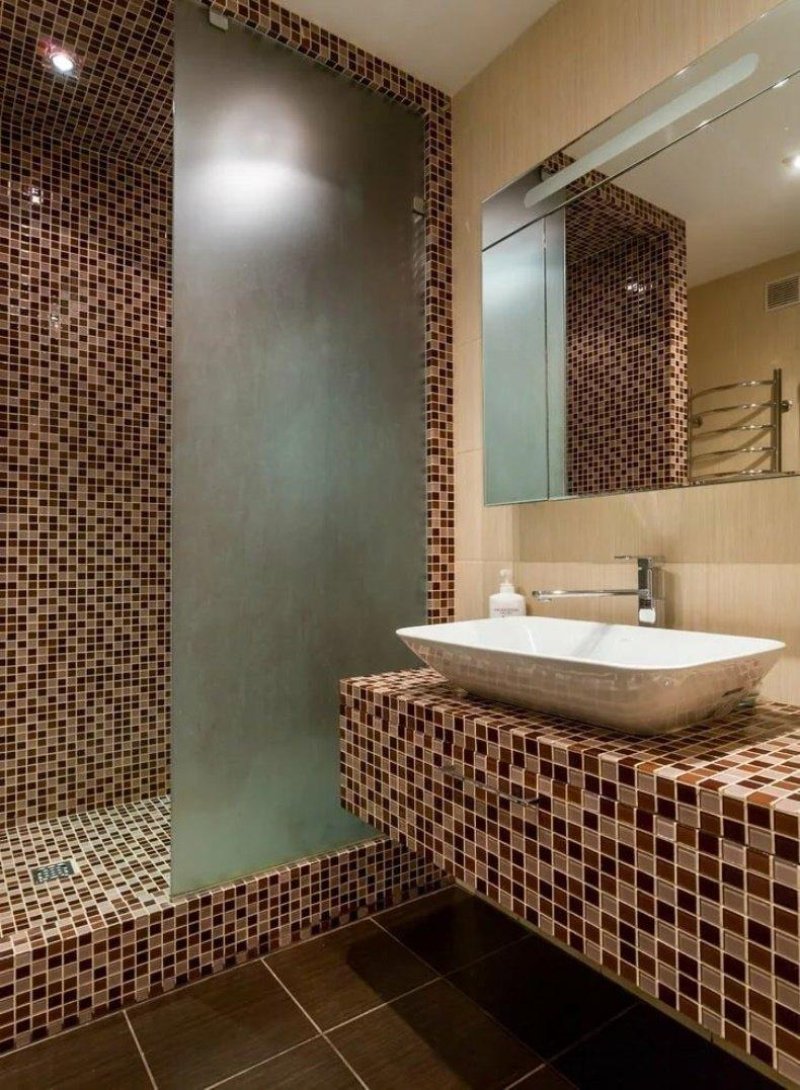 Bathroom mosaic tile