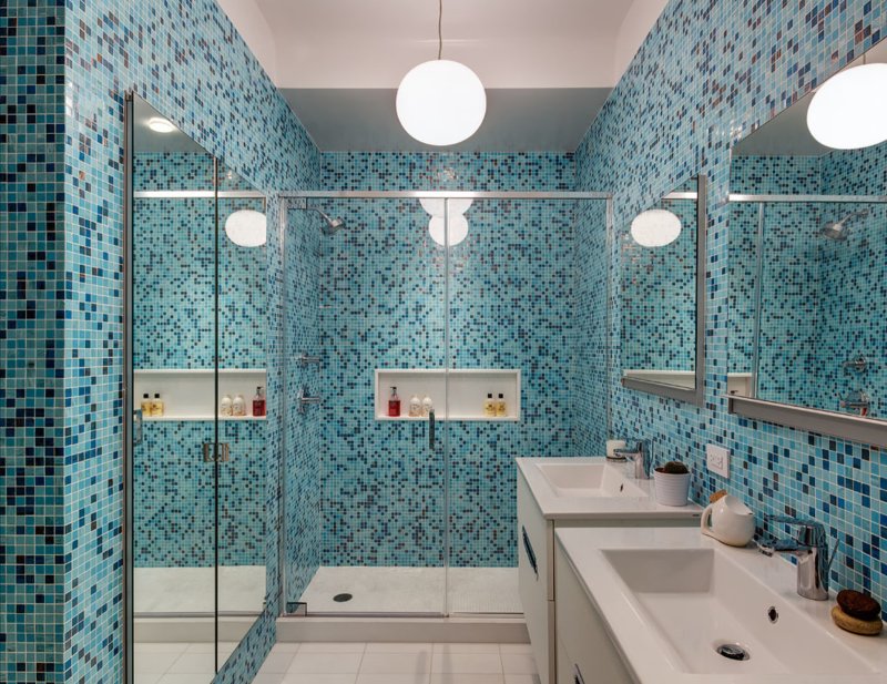 Bathroom mosaic tile