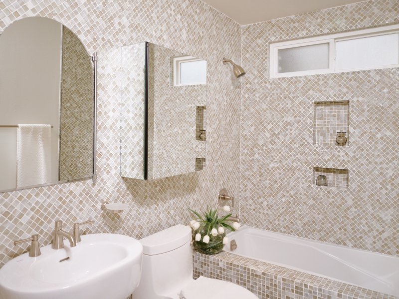 Bathroom mosaic