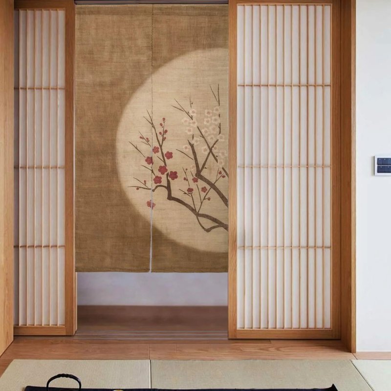 Japanese -style curtains