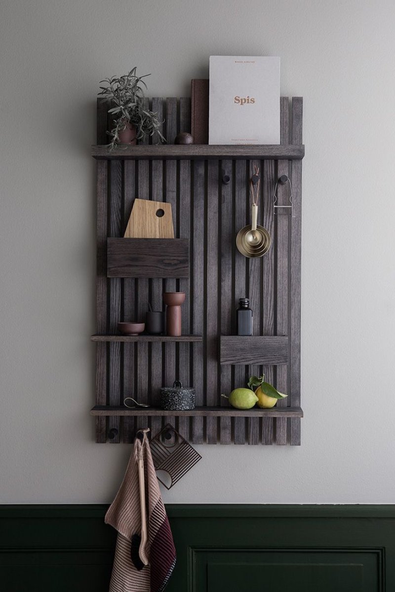 Wooden shelf