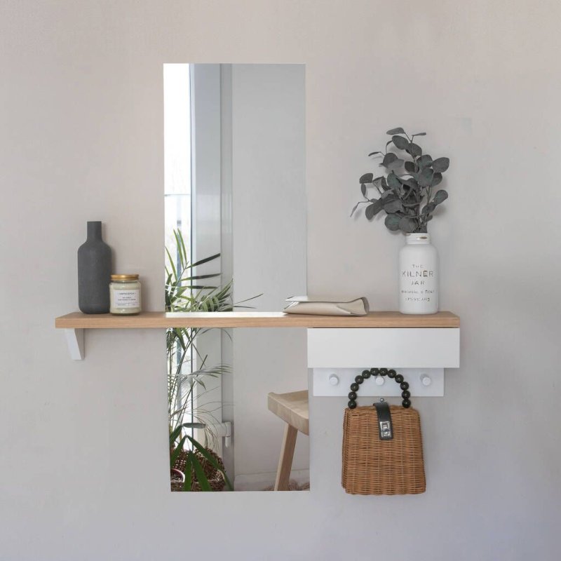 Skandi console table