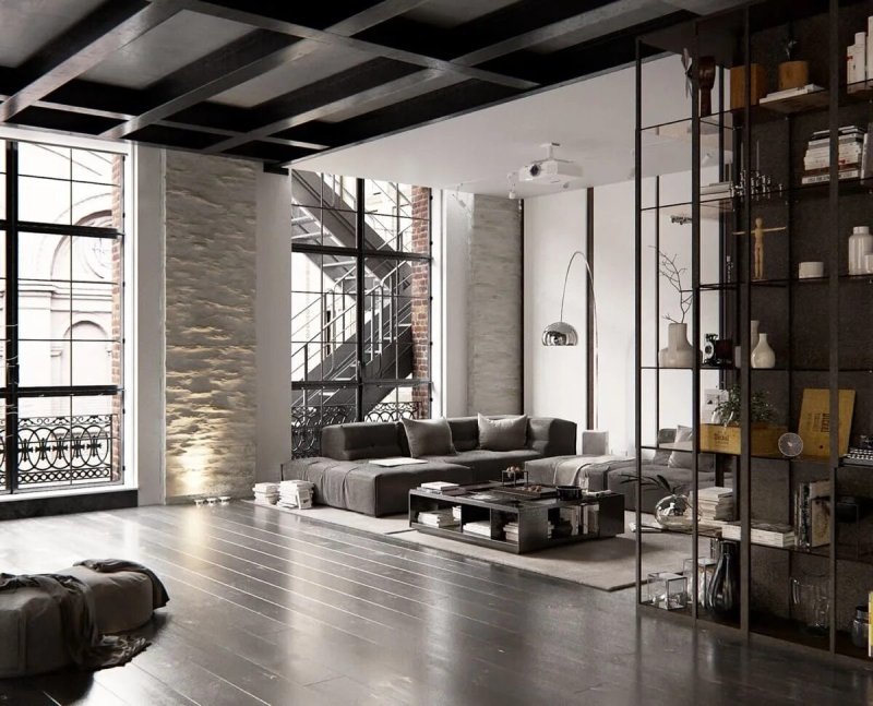 Loft style in the interior