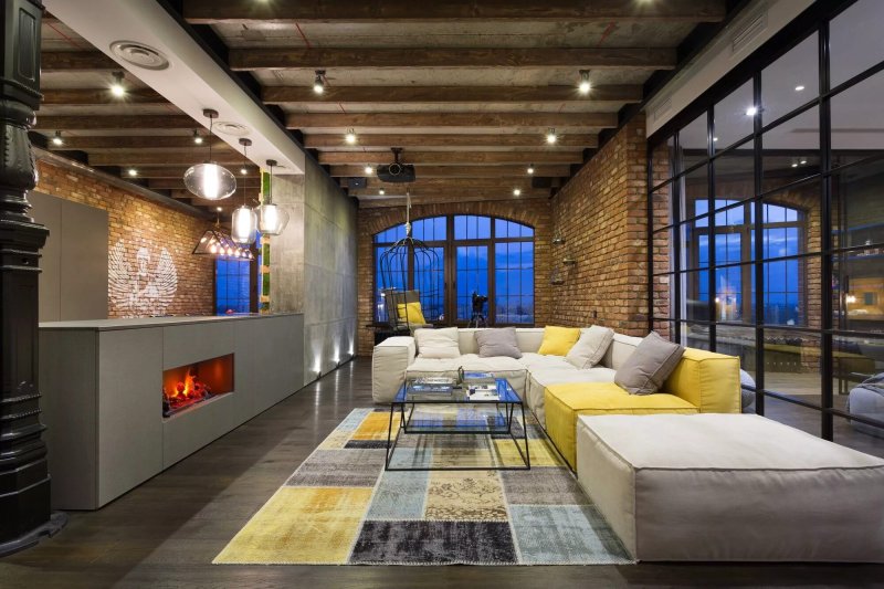 Loft style in the interior