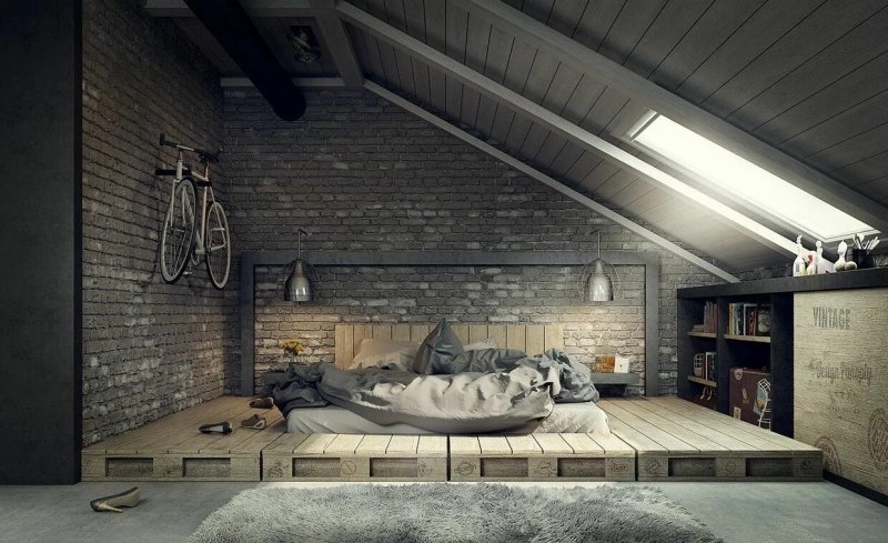 Loft style in the interior