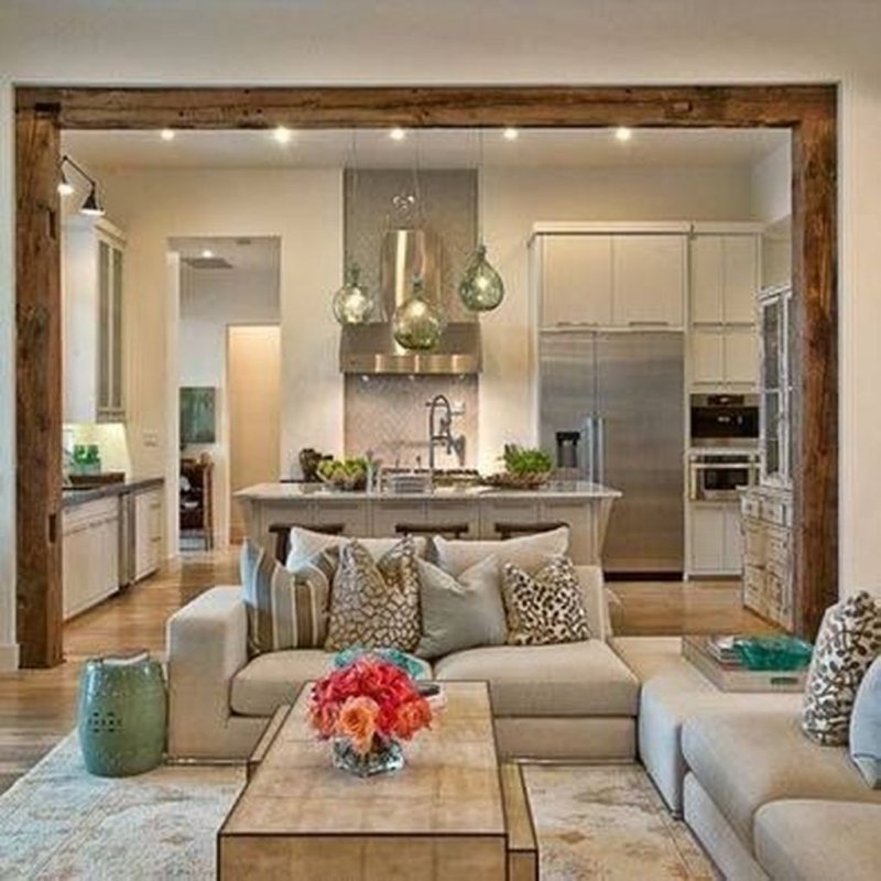 Living room in a country house