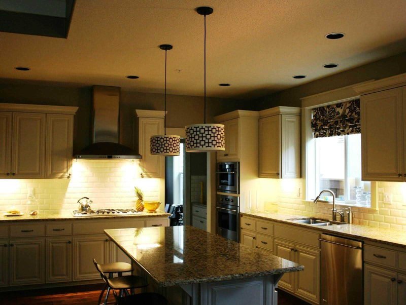 Kitchen lighting design