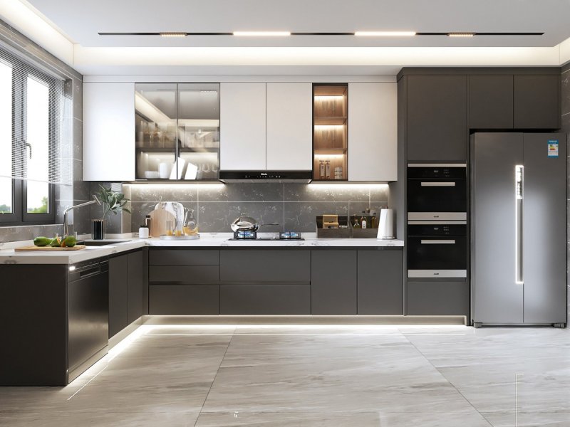 Kitchen design in a modern style