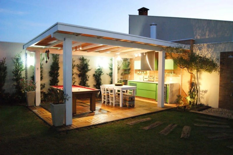 Summer Kitchen Patio Terrace Gazebo