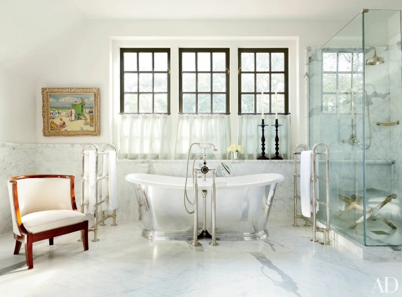 Marble bathrooms