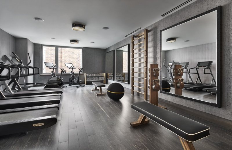 The design of the gym